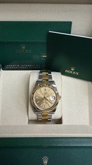 Rolex Datejust 41 Champagne Index Dial on Oyster 126333 Card 2021