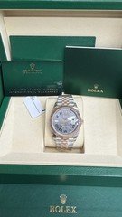 Rolex Datejust 41 Slate Gray Green Roman Dial on Jubilee 126331 Card 2023