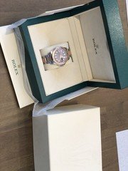 Rolex Yacht-Master 40 Two-Tone Rose Gold/Steel Brown Dial Date Auto 100m