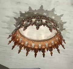 Rose Gold Queen Crown Tiara with Clear Rhinestones, Women’s One Size