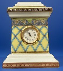 Rosenthal Versace Russian Dream Porcelain Mantel Clock