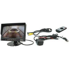 ROSTRA 250-8220 7" LCD VIDEO MONITOR w/ DASHBOARD MOUNT & DUAL CAMERA INPUTS