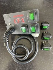 Rotovac CFX Extractor Used Control Switch Panel With 3 new spare Switches.