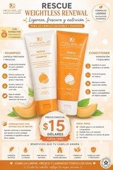 Royale Rescue Weightless Renewal Melon Extract Shampoo & Conditioner Set 150ml