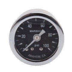 Russell Performance For 1.5-inch Liquid-Filled Fuel Pressure Gauge – 100 Psi