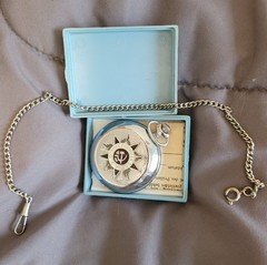 Russian Molnija Pocket Watch 1994 Great Patriotic War