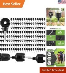 Rust-Resistant Electric Fence Insulators – 200 Pcs for Safe Animal Control