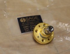 Sage Eravant SWC-121M-E1 WR-12 to 1.0mm Male E-Band Waveguide to Coax Adapter
