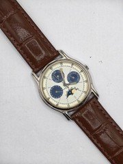 Saint Honoré Paris Moonphase Calendar Quartz Watch Ref 865115 2-F4 38mm Ronda Sw