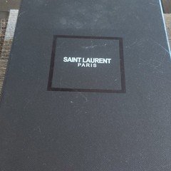 Saint Laurent Women’s Black Solid Logo Accent Heel with Box and Dust Bag