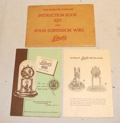 Schatz 400 Day Clock Instruction Booklet