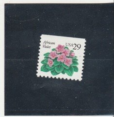 Scott # 2486  US African Violet  M/NH  O/G  BOOKLET   
