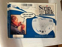ScriptTalk Station Audible Prescription Reading Device Complete In Box