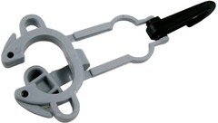 Scubapro Octopus Retainer & Plug With Clip Gray Regulator Accessories 01.097.136