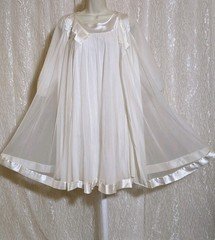 Sears Artemis Nightgown & Chiffon Peignoir  Dressing Gown Robe Blended Set M