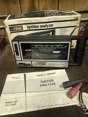 Sears Penske Ignition Analyzer Tester 244.21019 Vintage With Manual