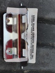 Seat Belt Buckle Retainer (With Holes) Late 1966 Corvette