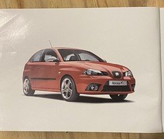 SEAT IBIZA OWNERS PACK / HANDBOOK / MANUAL WITH WALLET 2006