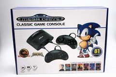 SEGA Genesis Classic Game Console 81 Games -Sonic - Mortal Kombat - New Sealed