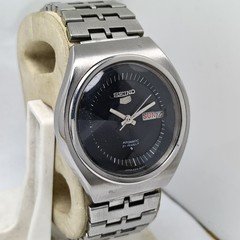 Seiko 5 Automatic 6319-8040 Day/Date Black Dial Vintage Men’s Watch
