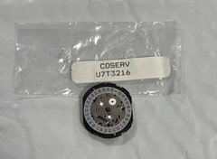 SEIKO 7T32B CHRONO QUARTZ MOVEMENT SILVER CALENDAR- NOS.