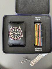 Seiko x Rowing Blazers SRPG51 Automatic 42.5mm Diver Set, Box & Papers. 290/500