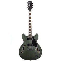 Semi-Hollow Body Guitar matte finished P90 Electric Guitar
