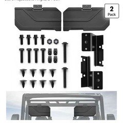 Set of Sun Visors 2890571 for 2024-2025 Polaris Ranger XD1500 & Ranger Crew