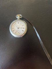 seth thomas pocket watch Size 18s