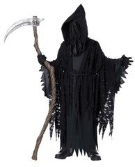 Shadow Of Death Child Costume 3121-190 Black sz Medium