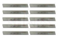 Shars 10pcs 3/8" x 3/8" x 3" M2 HSS 6542 Square Tool Bit Blanks New P}