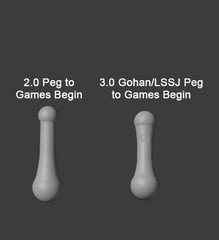 SHF Games Begin Goku Conversion Pegs - READ DESCRIPTION!