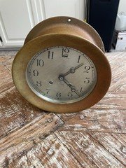 Ship’s Bell Chelsea Clock Company Boston Massachusetts [FUNCTIONAL W/WINDINGKEY]