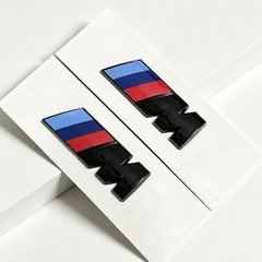 Side Fender M Emblem For Car Performance 3 Series M3 M340i xDrive Z4 M40i Badge