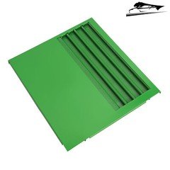 Side Panel INSERT w/ Screen Steel Right Hand For John Deere 6310 6400 #AL77936