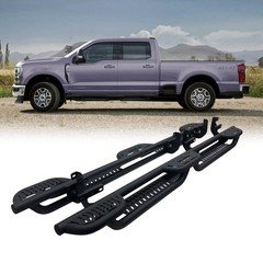 Side Step Running Board 2015-2025 Ford F150 F250 F350 Super Duty Crew Cab