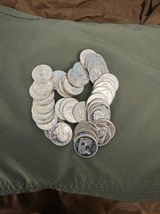 silver quarters roll 40