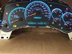 Silverado, Sierra, Tahoe, Yukon Instrument Gauge Cluster  122k  03 2004 Rebuilt