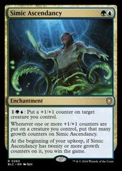 Simic Ascendancy 0260 Rare Non Foil Bloomburrow Commander MTG Near Mint