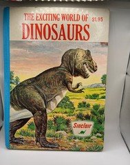 Sinclair The Exciting World of Dinosaurs Collectible Illustrated Book Gas & Oil