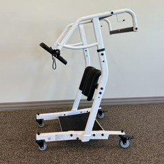 Sit-to-Stand Patient Lift, Mobility Aid with Wheels for Elderly Assistance