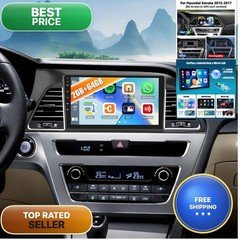 SIXTOP Android Stereo Hyundai Sonata 2015-2017 2+64G 9" Screen Apple Carplay