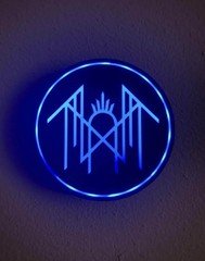 Sleep Token LED Sign 9” RGB Music Sync Light w/ Remote & Stand Included