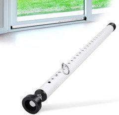 Sliding Door Security Bar 17-50 Inch Adjustable Window Security Bar With Rubber