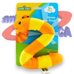 Slimey The Worm Poseable 12" Plush from Sesame Street