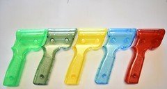 Slot car controller replacement handle-Key lime pie metallic