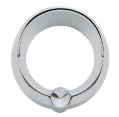 Small Signature Gauge Cover w/ Visor f/ Freightliner Trucks - Indented
