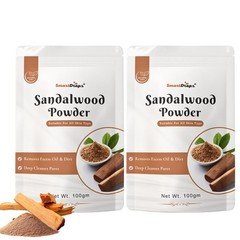 Smartdrops Sandalwood Powder 100gm Each Pack Of 2