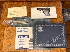 SMITH & WESSON MODEL 61 ESCORT .22 LR ORIGINAL BOX WITH PAPERS AND CLEANING ROD!