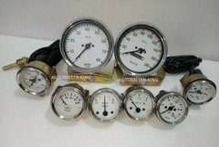 Smiths-52mm-Kit-Temp-Oil-Fuel-Oil Temp Gauge Volt +Amp Gauges +rpm+speedometer
